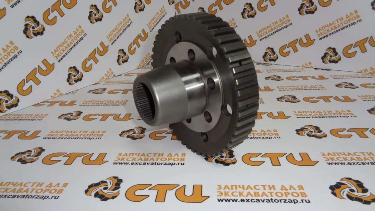Шестерня 0887038 переднего моста экскаватора HITACHI ZX180W, ZX210W, ZX300W