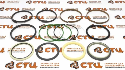 Ремкомплект 4448396 гидроцилиндра рукояти экскаватора HITACHI ZX120, ZX120-E, ZX120-HCMC, ZX130-AMS, ZX130-HCME, ZX130H, ZX130K, ZX130W, ZX130W-AMS, ZX135US, ZX135US-E, ZX135USK, ZX200-3