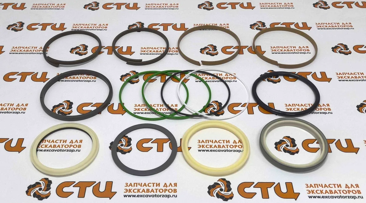 Ремкомплект 4448396 гидроцилиндра рукояти экскаватора HITACHI ZX120, ZX120-E, ZX120-HCMC, ZX130-AMS, ZX130-HCME, ZX130H, ZX130K, ZX130W, ZX130W-AMS, ZX135US, ZX135US-E, ZX135USK, ZX200-3