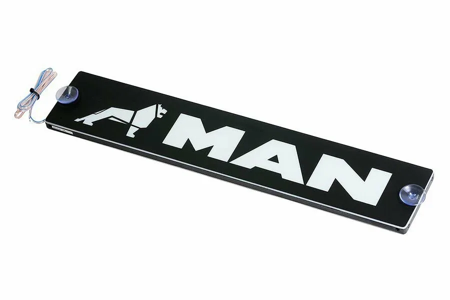 Табличка светящаяся MAN 24V