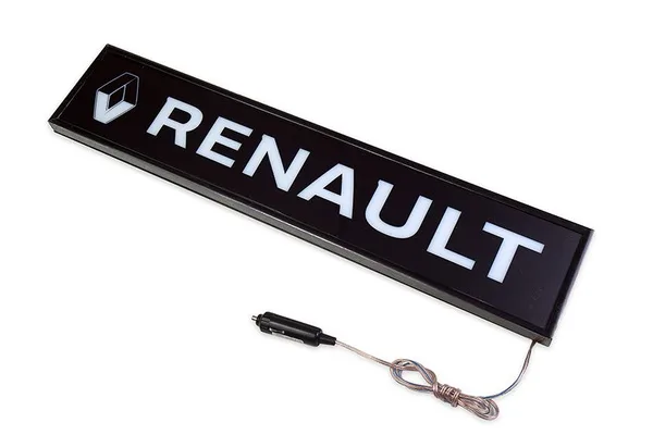 Табличка светящаяся Renault 24V