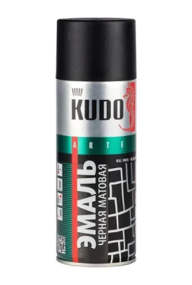 KUDO Краска матовая черная