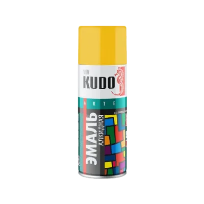 Эмаль лимонно-желтая KUDO 520мл