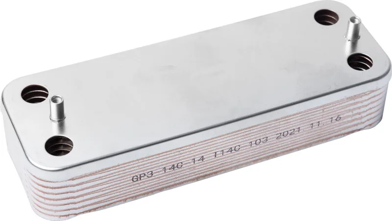 Теплообменник ГВС 12 пластин 172 мм Bosch3000/Buderus032( T14C-075,PHE.055)