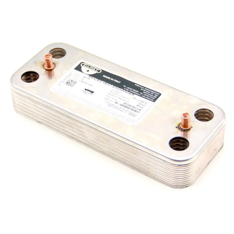 Теплообменник ГВС 14 пластин 1901444 192*142 (Ariston) Zilmet