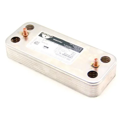 Теплообменник ГВС 14 пластин 1901444 192*142 (Ariston) Zilmet
