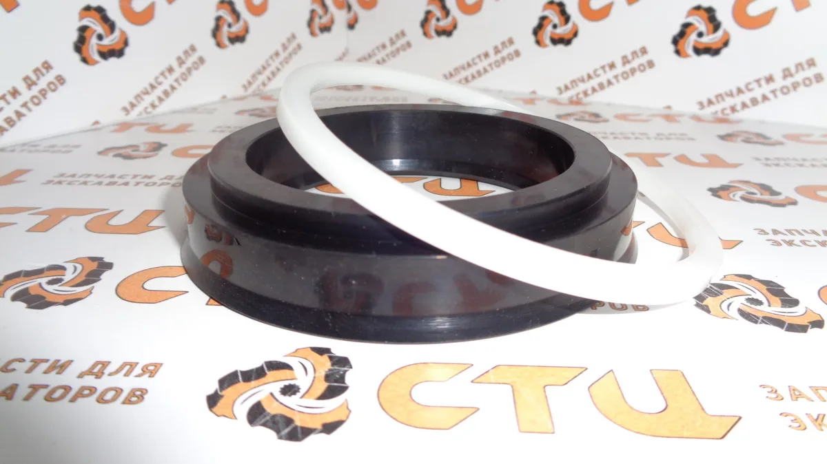 Уплотнение 09370-00090, 0937000090 гидроцилиндра натяжения гусеницы экскаватора Komatsu PC220, PC250, PC270