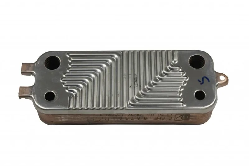 Теплообменник ГВС 12 пластин Bosch/Buderus U072-18K