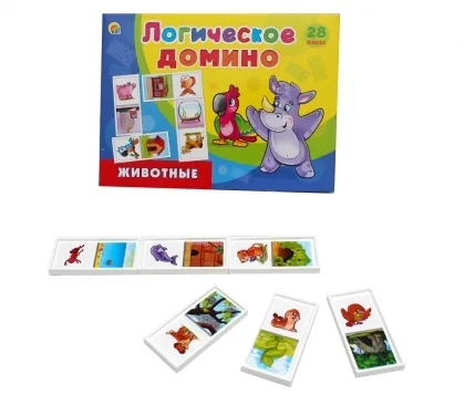 Логическое Домино ЖИВОТНЫЕ