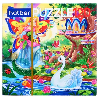 PUZZLE А5 120эл.Hatber Premium "Лесная фея" 120ПЗ5_19480