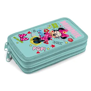 Пенал 2отдел.пуст.Hatber "Минни Маус.Disney", 190х110мм, на молни