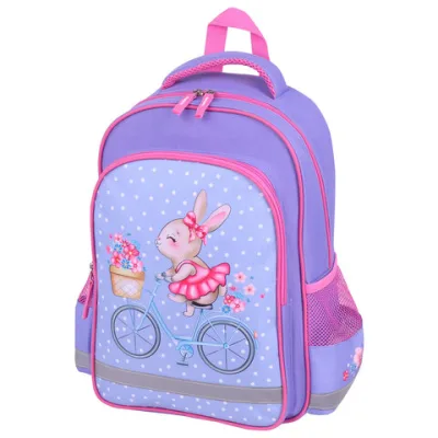 Рюкзак ПИФАГОР SCHOOL, 1 отделение, 3 кармана, "Little beauty", 38x28х14 см