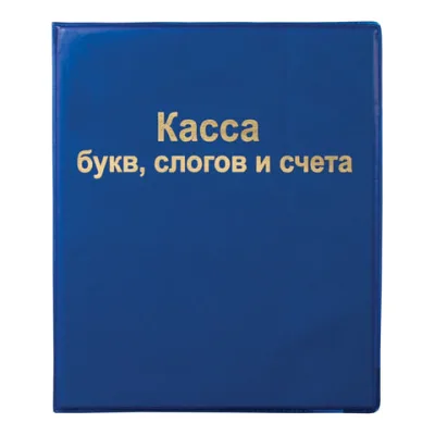 Касса букв, слогов и счета ПИФАГОР, А5, ПВХ