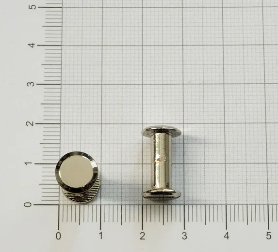 Кобурной винт 11х14 мм. Никель