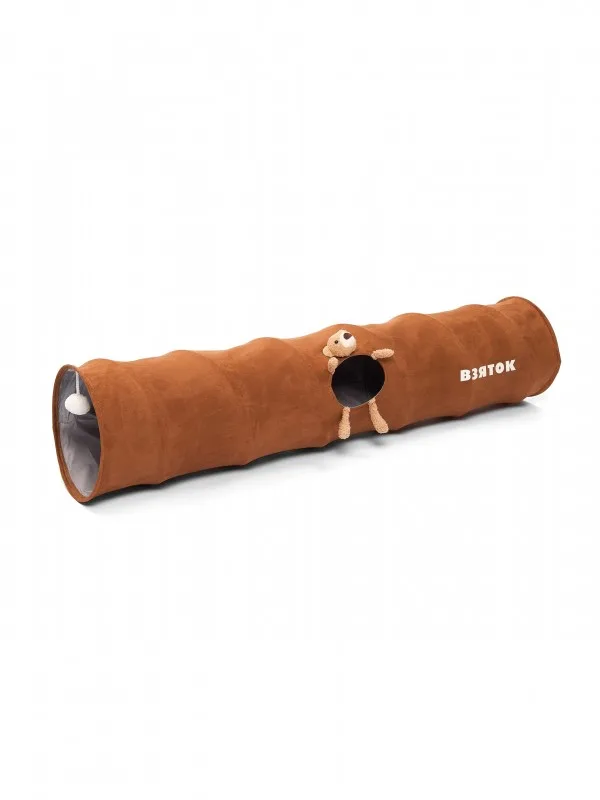 Игровой тоннель для кошек. 120х25 см