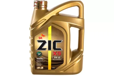 Масло ZIC X9 5W40 4л.