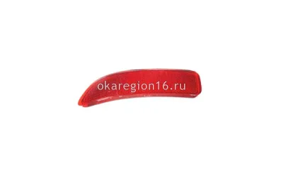 Катафот заднего бампера левый