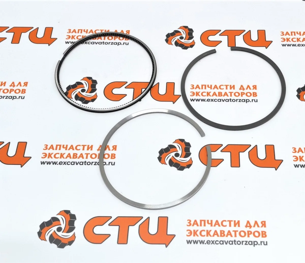 Кольца поршневые 87582179 CNH (STD) двигателя экскаватора погрузчика NEW HOLLAND B110, B115