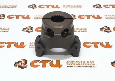 Фланец 132707 переднего моста экскаватора погрузчика New Holland B110, B115
