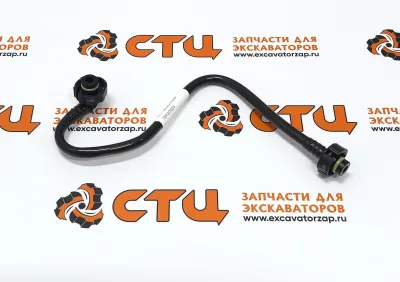 Трубка топливная 2855428 двигателя экскаватора погрузчика New Holland B100, B110, B115