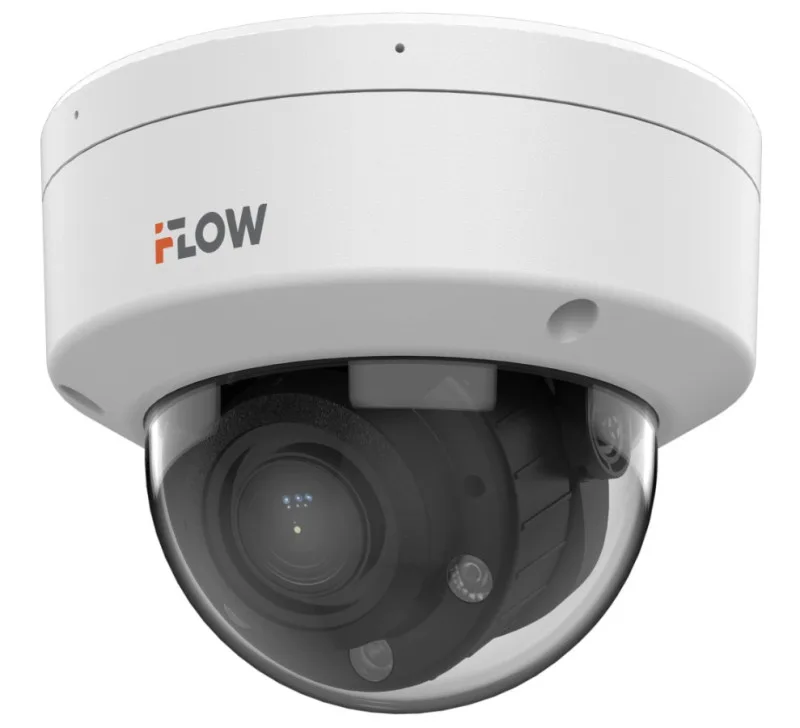 IP видеокамера купольная F-IC-1742CMZ4(2.8-12mm), Eco, 4Мп уличная с гибридной Smart-подсветкой, мик