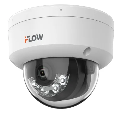 IP видеокамера купольная F-IC-1446CM(2.8mm), Eco, BrightVu, 4Мп уличная с гибридной Smart-подсв, мик