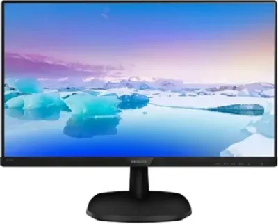 23.8" Монитор Philips 243V7QJABF (00/01), 1920x1080, IPS, 75Гц, 1хHDMI, 1хDP, черный