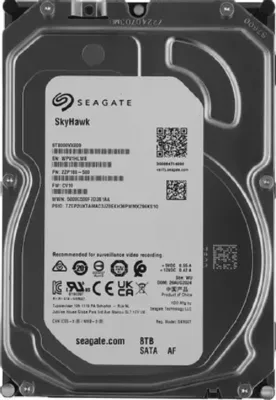 Жесткий диск Seagate SATA-III 8TB ST8000VX009 Surveillance Skyhawk 4KN (5400rpm) 256Mb 3.5"