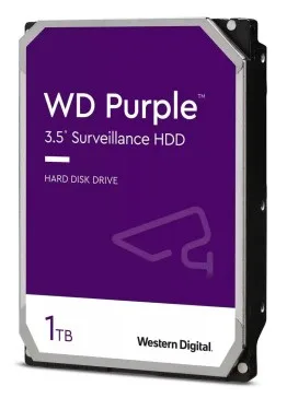 Жесткий диск WD SATA-III 1TB WD11PURZ Surveillance Purple (5400rpm) 64Mb 3.5"