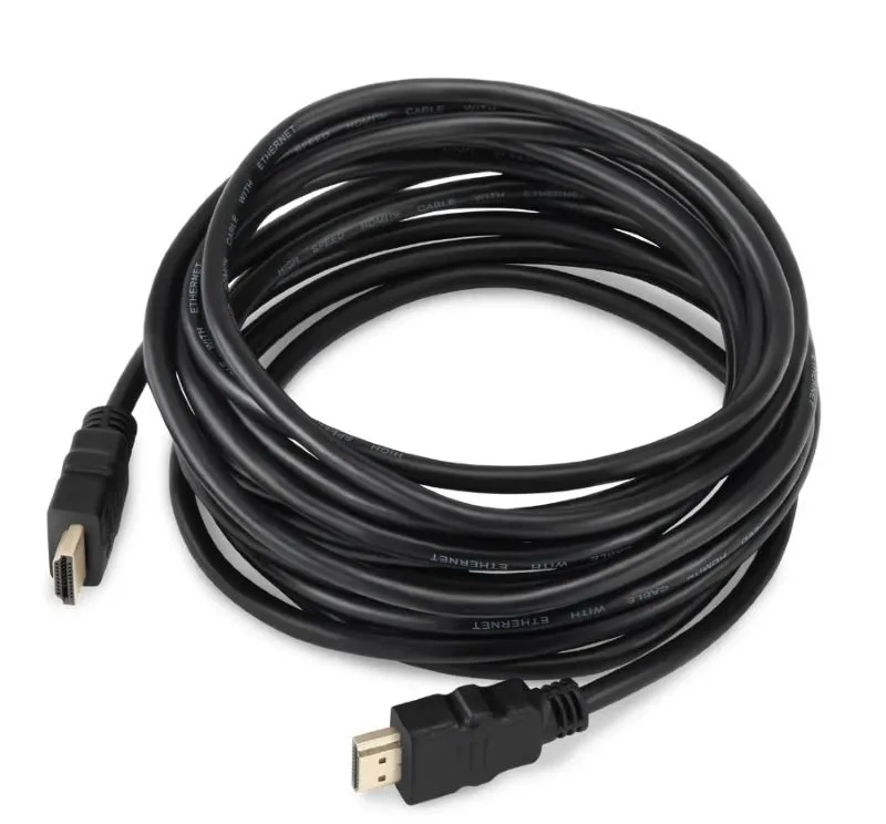 Кабель HDMI 5м Buro HDMI (m) - HDMI (m) GOLD