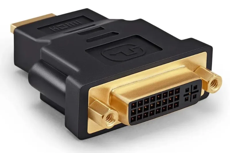 Переходник DVI Buro DVI-I(f) - HDMI (m), черный