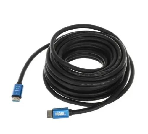 Кабель аудио-видео PREMIER 11237, HDMI (m) - HDMI (m) , ver 2.0, 10м, GOLD, черный