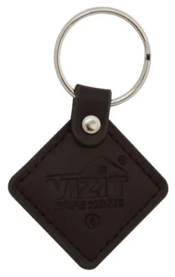 Брелок EM-Marin, кожаный чехол, VIZIT-RF2.2 (Brown)