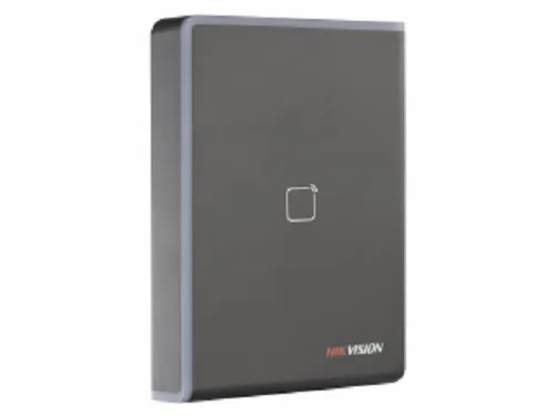 DS-K1108AM Считыватель Mifare карт, 13.56МГц; RS485, Wiegand (W26/W34) и OSDP; IP65
