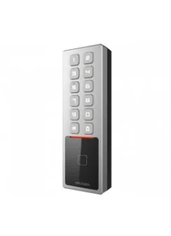 Терминал доступа DS-K1T805MX по карте Mifare и PIN-коду.