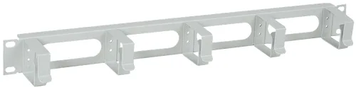 Кабельный органайзер CO35-1M5RM, горизонтальный 19", 1U, 5 колец,