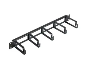 Кабельный органайзер 19" NMC-OK800H-1U-BK-2 (2 шт)