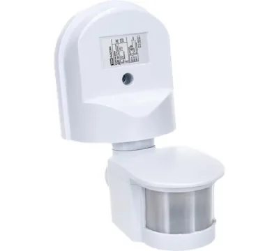 Датчик движения TDM ДДС-01 1100Вт,5-480с,2-12м,180гр. IP44 0324-0006
