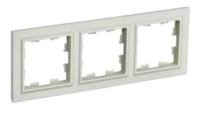 Рамка 3-м BRITE РУ-3-БрКр беж. IEK BR-M32-K10