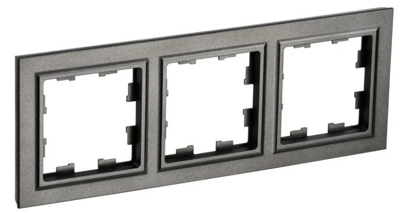 Рамка 3-м BRITE РУ-3-БрТБ бронза IEK BR-M32-K45