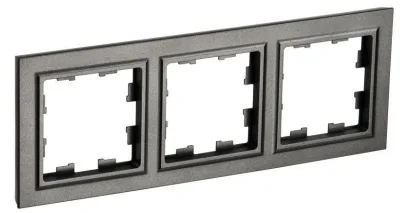 Рамка 3-м BRITE РУ-3-БрТБ бронза IEK BR-M32-K45