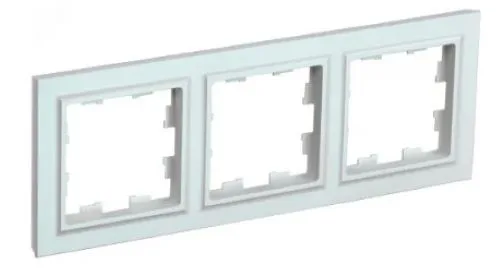 Рамка 3-м BRITE РУ-3-БрЖ жемчуж. IEK BR-M32-K36