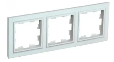 Рамка 3-м BRITE РУ-3-БрЖ жемчуж. IEK BR-M32-K36