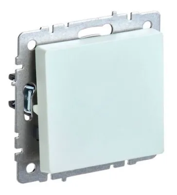Выключатель 1-кл. СП BRITE ВС10-1-0-БрЖ 10А жемчуж. IEK BR-V10-0-10-K36