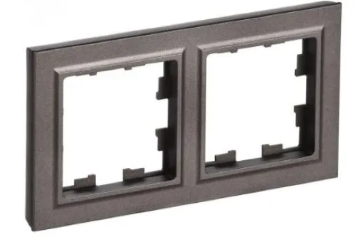 Рамка 2-м BRITE РУ-2-БрТБ бронза IEK BR-M22-K45