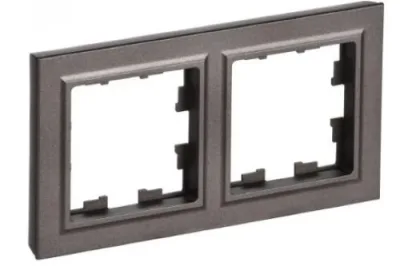 Рамка 2-м BRITE РУ-2-БрТБ бронза IEK BR-M22-K45