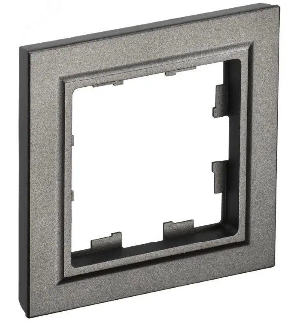 Рамка 1-м BRITE РУ-1-БрТБ бронза IEK BR-M12-K45