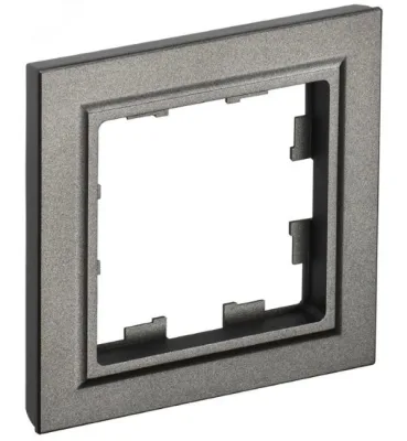 Рамка 1-м BRITE РУ-1-БрТБ бронза IEK BR-M12-K45