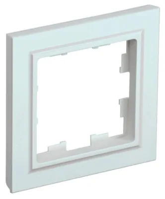 Рамка 1-м BRITE РУ-1-БрЖ жемчуж. IEK BR-M12-K36