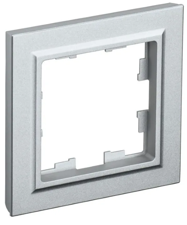 Рамка 1-м BRITE РУ-1-БрА алюм. IEK BR-M12-K47